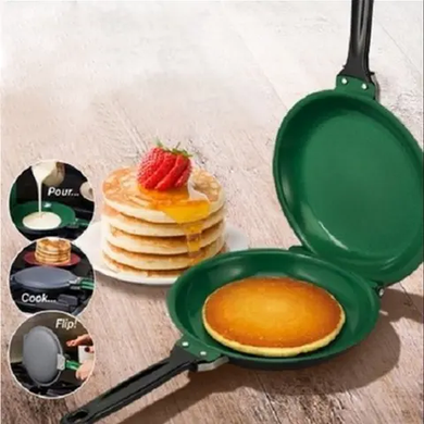 Двухсторонняя сковорода для приготовления блинов и панкейков Pancake Maker OptDropPof-801554711023 фото