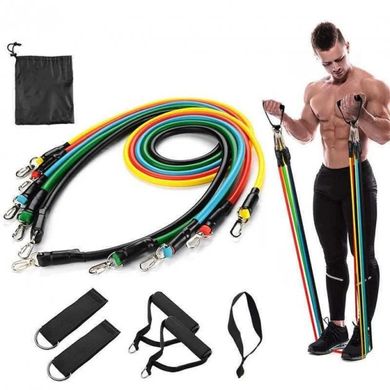 Набор резинок-эспандеров для фитнеса Power Resistance Bands AND-17 фото
