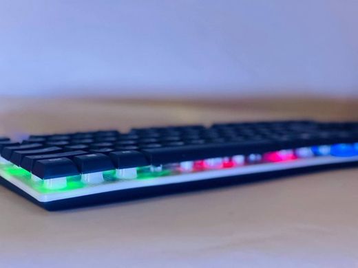 Клавиатура проводная USB с RGB подсветкой JEDEL K500 20000085 фото