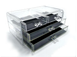 Акриловий органайзер для косметики із дзеркалом Cosmetic Storage Box CX-8702 rafTV-10 фото 4