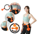 Обруч массажный Хула Хуп для похудения Never Falling Slimming Hula Hoop Prince-6700 фото 2