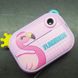 Детский фотоаппарат с селфи камерой мгновенной печати TOY G3 Pro Unicorn с Wifi Розовый фламинго arman-231234 фото 1