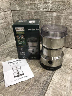 Мощная роторная кофемолка электрическая измельчитель Rainberg RB-833 300 Вт RainbergPof-RB-833 фото