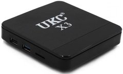 Смарт ТВ-приставка UKC X3 S905W c Bluetooth (4/32 Gb)