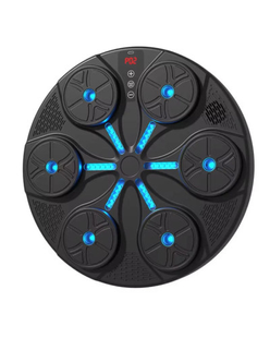 Музыкальная боксерская цель тренажер (подсветка, bluetooth, музыка, перчатки ММА в комплекте) MA426 KaramanPof-MA426 фото