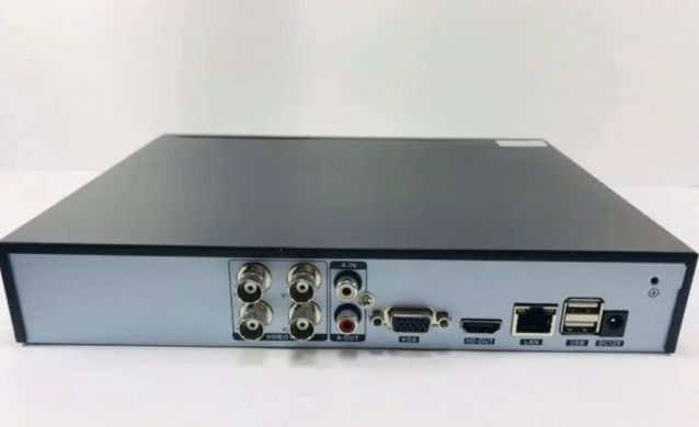 Комплект видеонаблюдения UKC DVR KIT 520, 4 камеры AHD уличные 4 mp + регистратор + кабель подключения + мышка spar-6932 фото