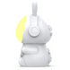 Детские часы с будильником Кролик Rabbit clock with LIGHT WHITE PrinsPersii-7637 фото 2