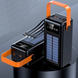 Мощный Power Bank 50000mAh на солнечных батареях быстрая зарядка телефона кабель 4в1 Павербанк Solar + фонарик delta-13 фото 5