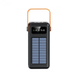 Мощный Power Bank 50000mAh на солнечных батареях быстрая зарядка телефона кабель 4в1 Павербанк Solar + фонарик delta-13 фото 1