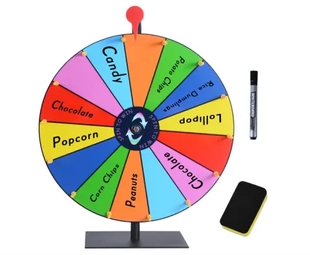 Игровое колесо Lottery Wheel диаметром 30 см OptDropPof-MA782 фото