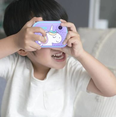 Дитяча фото-відео камера з моментальним друком Unicorn WiFi arman-495393 фото