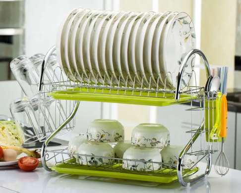 Стійка для зберігання посуду kitchen storage rack, сушарка для посуду OptDropPof-pr000963 фото