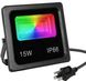 Вуличний Прожектор SMART LED 15W IP66 RGB Bluetooth з додатком spar-7980 фото 1