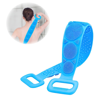Силиконовая щетка для душа Silicon bath towel AndoptPof-1124 фото