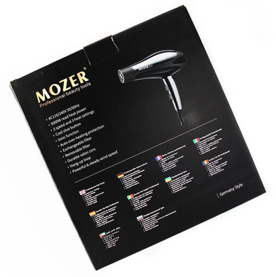 Профессиональный фен для волос Mozer MZ-5920 5000Вт wimp-MZ-5920 фото
