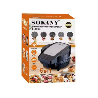 Гриль мультипеч 5 в1 Sokany SK-08105 TopkitchenPof-SK-08105 фото