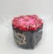 Подарочный набор мыльных роз Forever I love you в шляпной коробке Красный yakov-9875321 фото 2