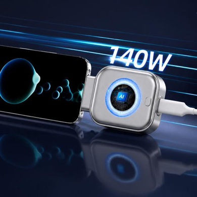 Адаптер для быстрой зарядки с автоматическим отключением питания / Безопасный адаптер для зарядки USB-C для ночной зарядки OptDropPof-AD-2729 фото