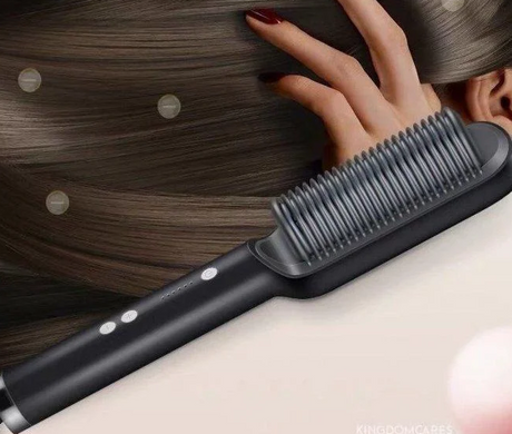 Фен-щетка для волос Hair Straightener 909B spar-7767 фото