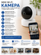 Интеллектуальная Wi-Fi камера видеонаблюдения TY305 / Поворотная камера Full HD 3mp OptDropPof-2055868 фото 4