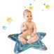 Развивающий игровой детский водный надувной коврик с водой и рыбками акваковрик звезда Vener-PL-6 фото 1