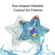 Розвивальний ігровий дитячий водний надувний килимок із водою й рибками аквакилимок зірка Vener-PL-6 фото 3