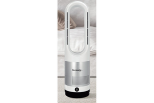 Напольный куллер/вентилятор Germatic БЕЗЛОПОСТНОЙ (AM-018JR) (Зима-лето, LED, 1200W, сенсор, пульт ДУ, автоповорот 80&deg;) MeladPof-17380 фото