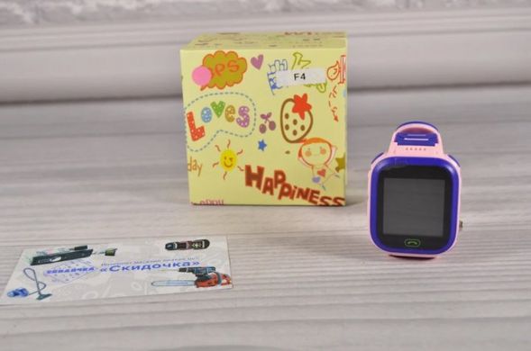 Дитячий розумний годинник Smart Watch F4 GPS батьківський контроль 1s-22 фото