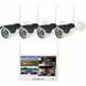 WIFI Камеры уличного видеонаблюдения 4шт и регистратор с экраном Defender spar-5520 фото 1