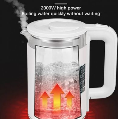 Дисковый стеклянный электрический чайник с подсветкой Rainberg RB-2220 RB-2220 фото