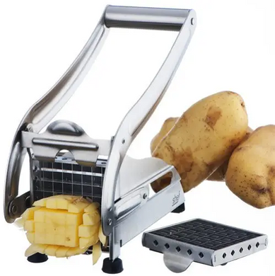 Картоплерезка (овочерезка) механическая, устройство для нарезки картофеля фри Potato Chipper Yakaa-540465465 фото