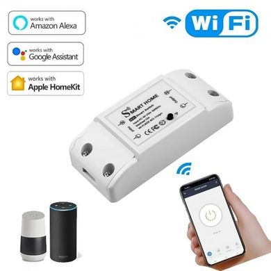Wifi реле для розумного будинку Wi-Fi Smart Switch 10А, розумний вай фай вимикач spar-4982 фото