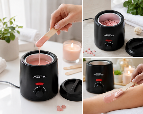 Воскоплав Wax Pro 200 для домашнього та професійного використання 6 режимів 200мл OptDropPof-Jam1794 фото