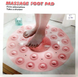 Нескользящий круглый коврик для душа Massage Foot Rad dtope-MFR фото 4
