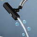 Насадка на кран для смесителя Водопад 3в1 BLACK GrantoptPof-8579 фото 1