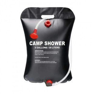 Душ туристический Easy Camp Solar Shower 20 л / Душ для дачи / Походный душ YakovM-1 фото