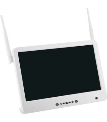 Комплект видеонаблюдения беспроводной DVR KIT Full HD UKC CAD-1308 LCD 13.3" WiFi 8ch набор на 8 камер spar-5521 фото