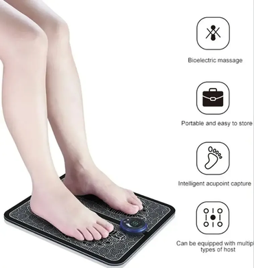 Масажер EMS для ніг, автоматичний вібраційний масажер для ніг та ступнів rafTV-17 фото