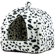 М'який будиночок для собак та кішок Pet Hut White 25х25 KaramanPof-MA266brown фото 1