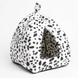 М'який будиночок для собак та кішок Pet Hut White 25х25 KaramanPof-MA266brown фото 2
