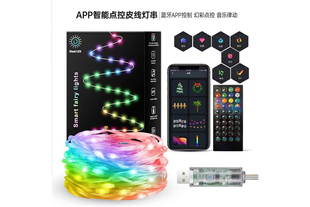 Гирлянда Smart Капля росы (SFK-04) (APP, пульт Bluetooth, USB, 10м) MeladPof-16900 фото