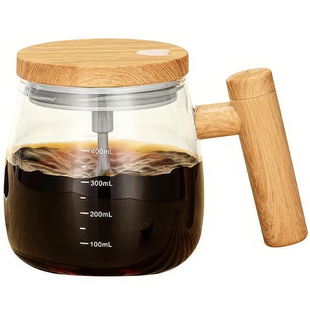 Кружка - миксер для кофе и коктейлей Coffee stirring cup &middot; Чашка мешалка для напитков с встроенным миксером GmakPoof-CoffeeStirring фото