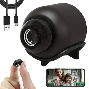 Портативная камера с ночной съемкой 1080P, X5 Mini / Мини Wi-Fi камера с удаленным доступом OptDropPof-AZ-1155 фото