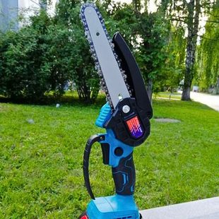 Пила ланцюгова-міні, акумуляторна CHAIN SAW 6'' DOMOTEC MATRIX-00008736 фото