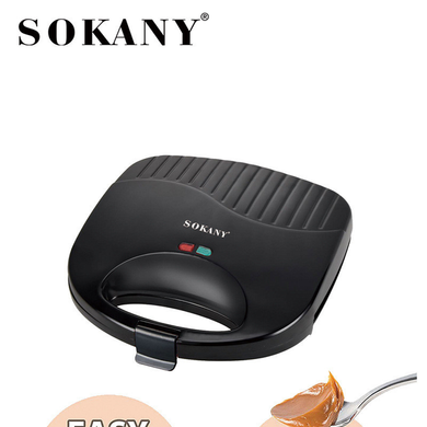 Ліщина Sokany SK-08068 електрична мультипеч на 12 половинок горіха двостороннє нагрівання антипригарне покриття 750 Вт FlipMart-SK-08068 фото