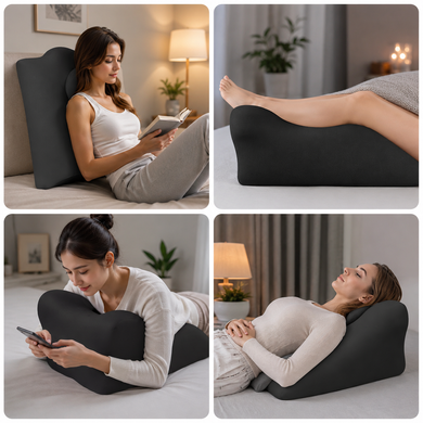 Подушка ортопедическая pillow-06 / Клинообразная подушка для сна из полиэстера / Ортопедическая подушка для поддержания тела Relax Pillow OptDropPof-M17755 фото