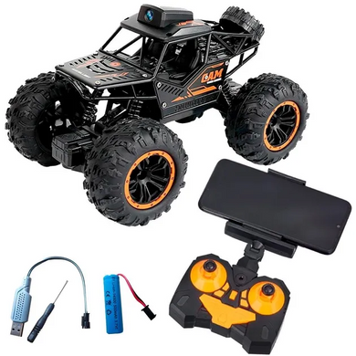 Радіокерована іграшка ZIPP Toys Машинка CAM баггі з камерою, чорний OptDropPof-VENCAM10 фото