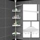 Кутова полиця для ванної кімнати Aidesen ADS-188 Multi Corner Shelf металева 149646 фото 1