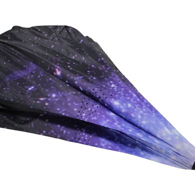 Зонт Lesko Up-Brella Звёздное небо складывающийся зонтик в обратном направлении длинная ручка Vener-187 фото