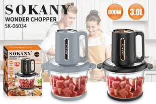 Чопер измельч.мясорубкаSokany SK-06034 TopkitchenPof-SK-06034 фото